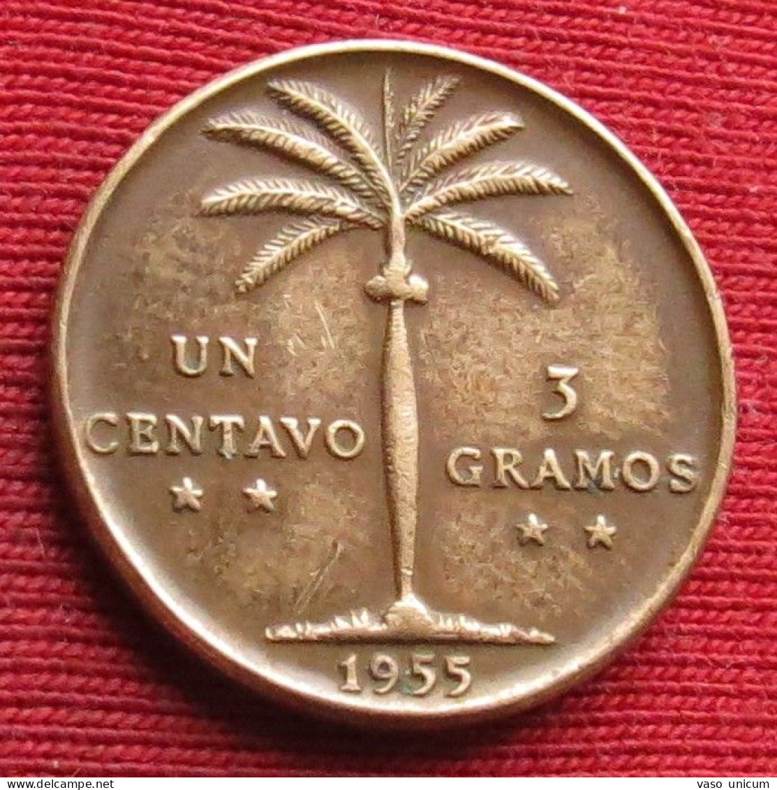 Dominicana 1 Centavo 1955 - Dominicaanse Republiek