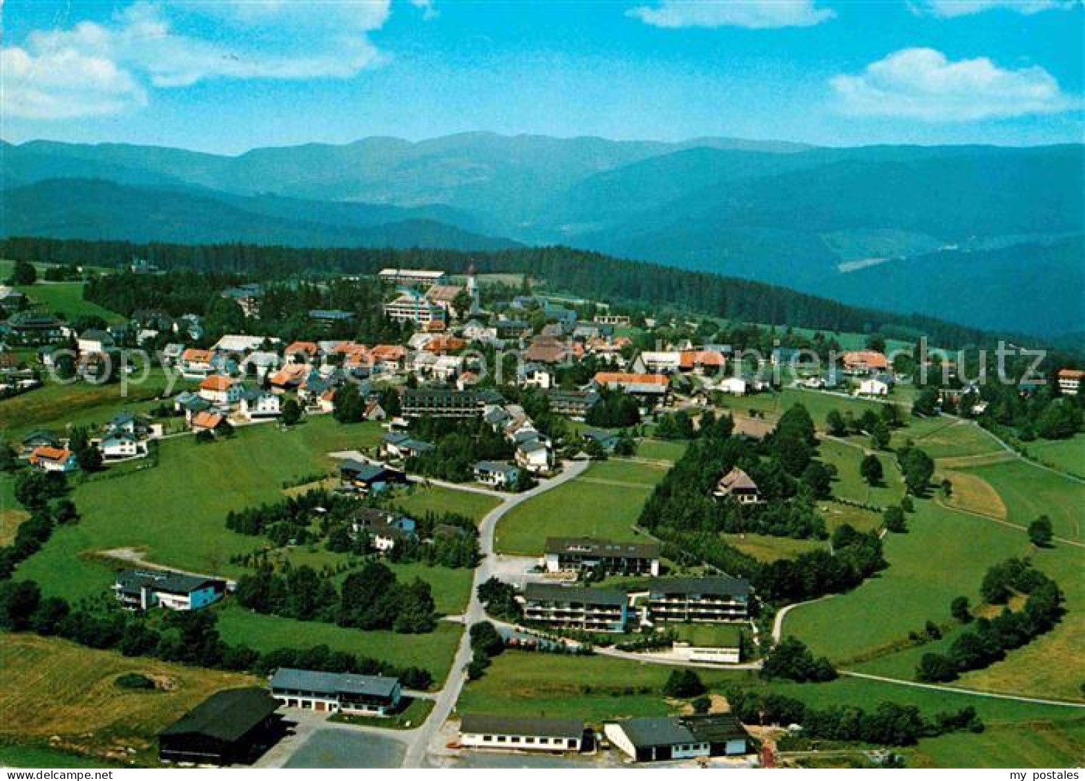 72833687 Hoechenschwand Im Schwarzwald Fliegeraufnahme Hoechenschwand - Höchenschwand