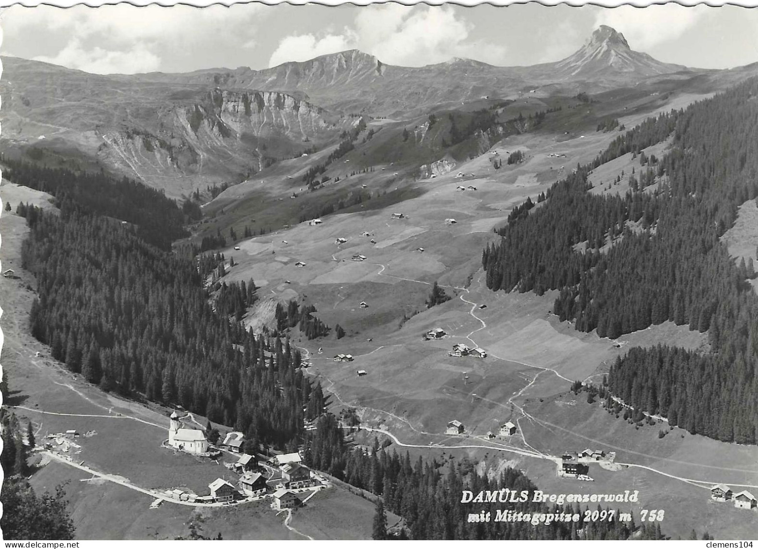 Damüls,  Bregenzerwald, Mittagsspitze - Bregenzerwaldorte