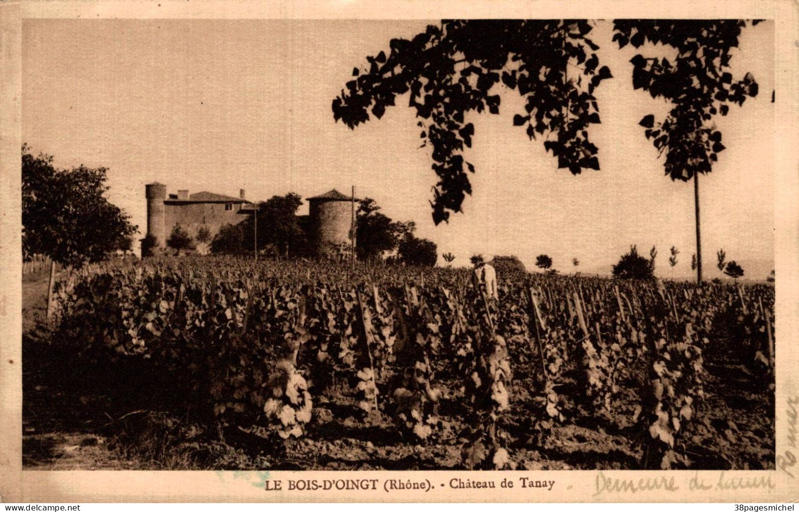 K2202 - BOIS D'OINGT - D69 - Château De Tanay - Le Bois D'Oingt