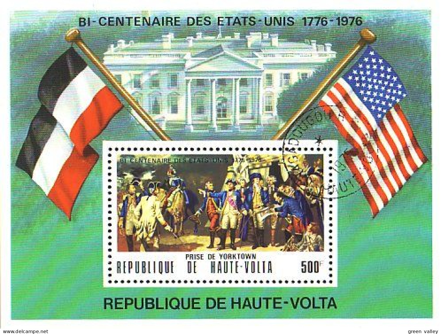 Haute Volta Upper Volta Yorktown (A51-494a) - Unabhängigkeit USA