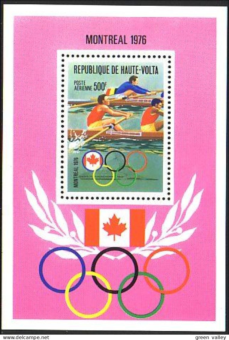 Haute Volta Montreal 1976 Aviron Rowing MNH ** Neuf SC (A51-409) - Aviron