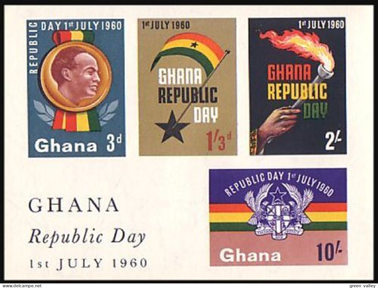 Ghana Independance MNH ** Neuf SC (A51-311d) - Francobolli