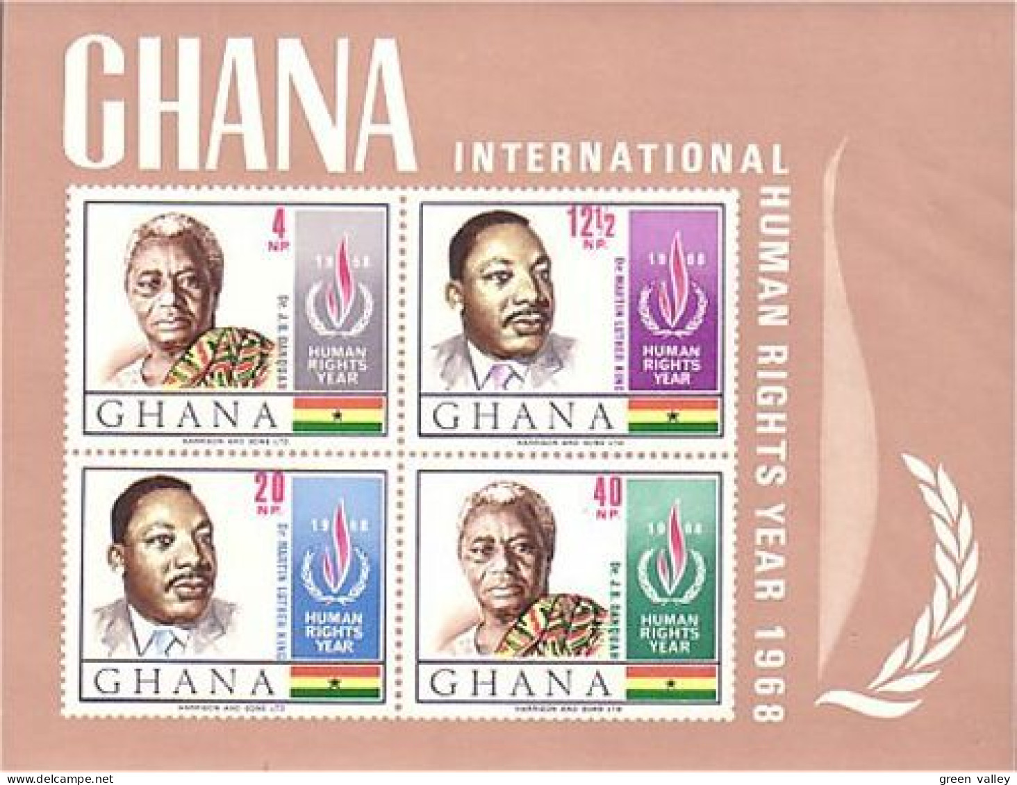 Ghana Human Rights Droits De L'Homme MNH ** Neuf SC (A51-301a) - Ghana (1957-...)