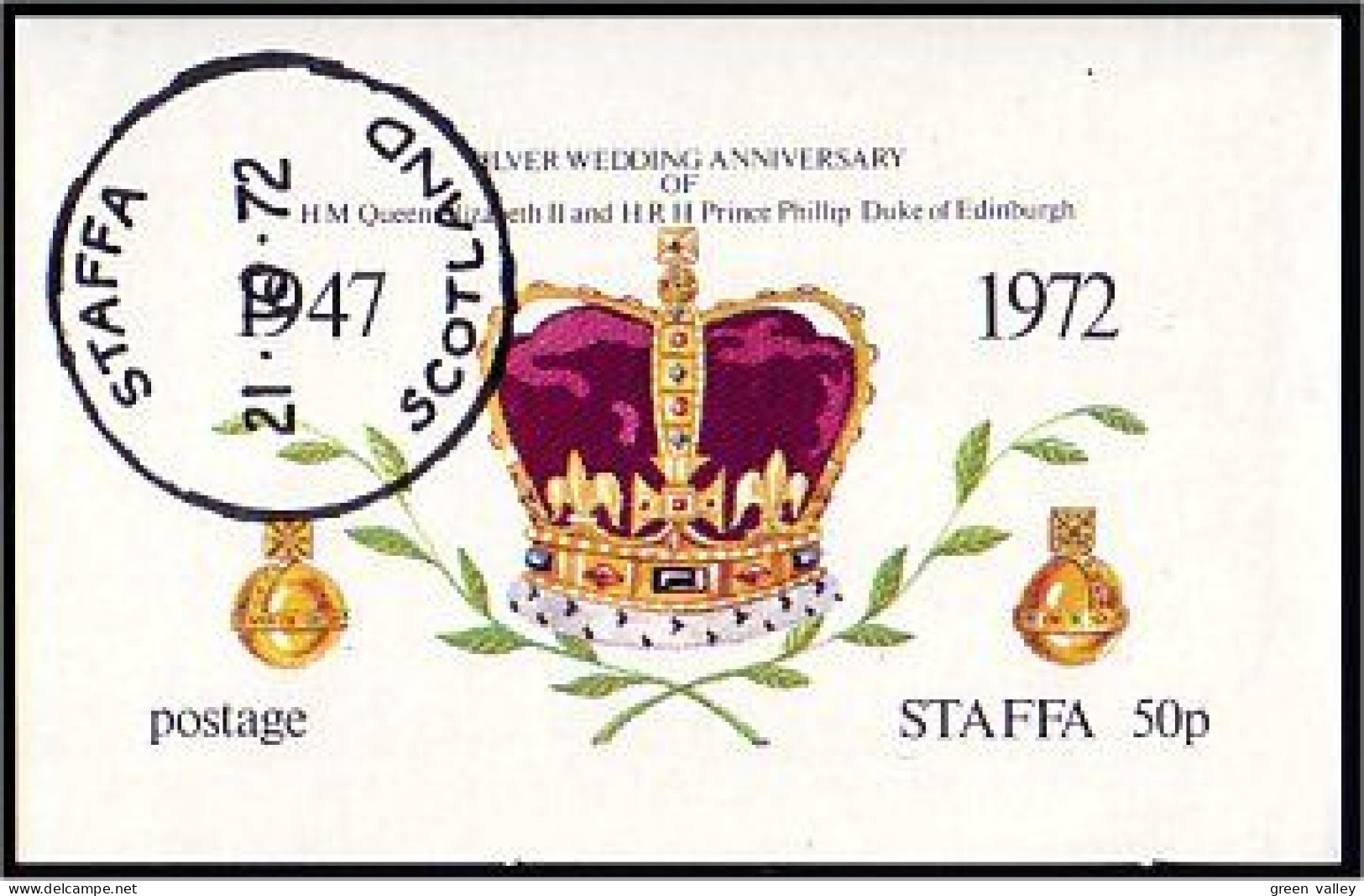 Staffa Scotland Royal Wedding (A51-268b) - Local Issues