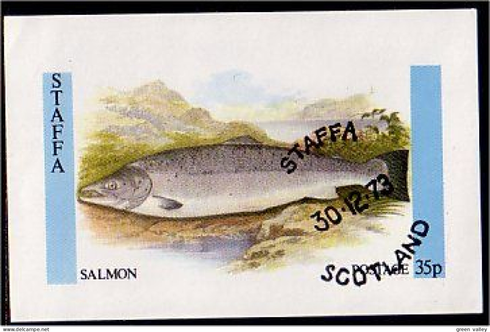 Staffa Scotland Salmon Saumon (A51-244b) - Local Issues