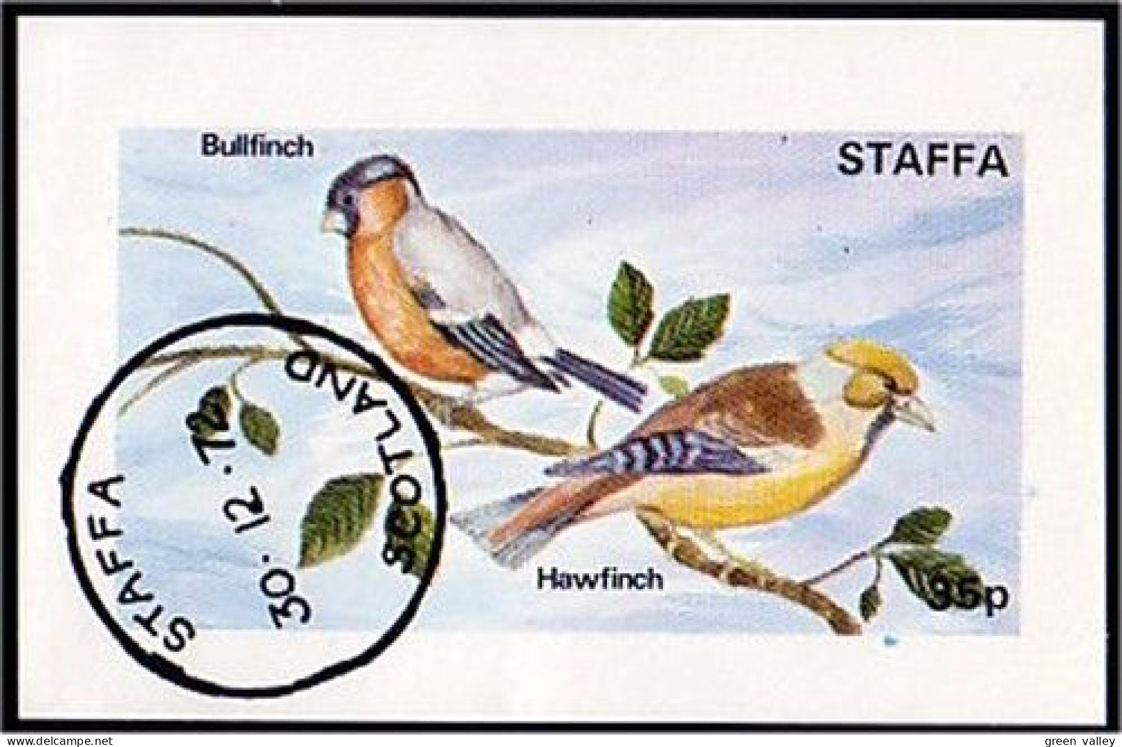 Staffa Scotland Hakfinch Bullfinch (A51-239c) - Local Issues