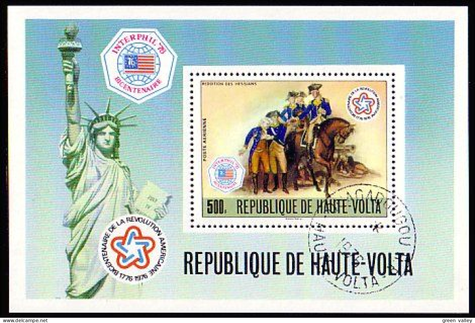 Haute-Volta Bi-centenaire Americain American Bicentennial (A51-162a) - Indépendance USA