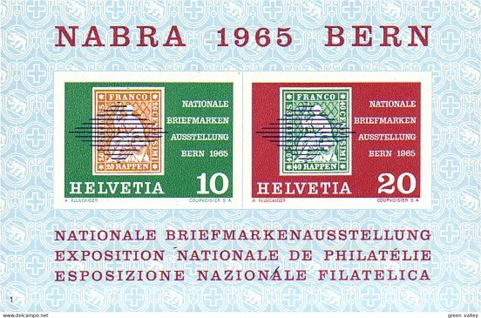 Suisse NABRA 1965 Numero 1 MNH ** Neuf SC (A51-2) - Neufs