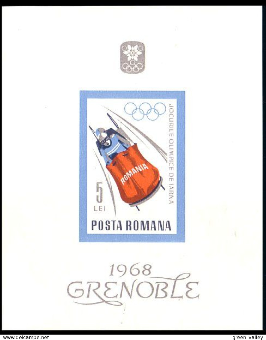 Romania Grenoble 68 MNH ** Neuf SC (A51-966) - Winter 1968: Grenoble