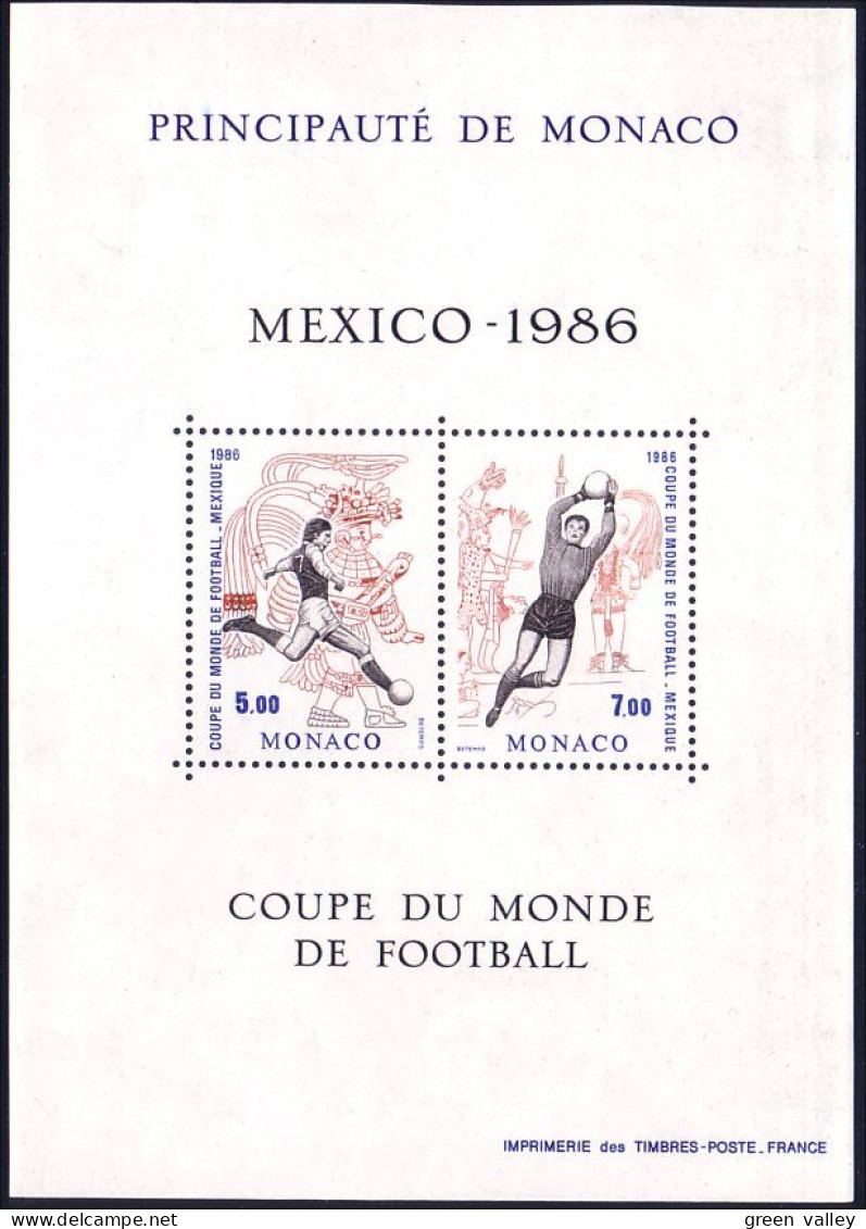 Monaco Football 1986 MNH ** Neuf SC (A51-920) - Championnat D'Europe (UEFA)