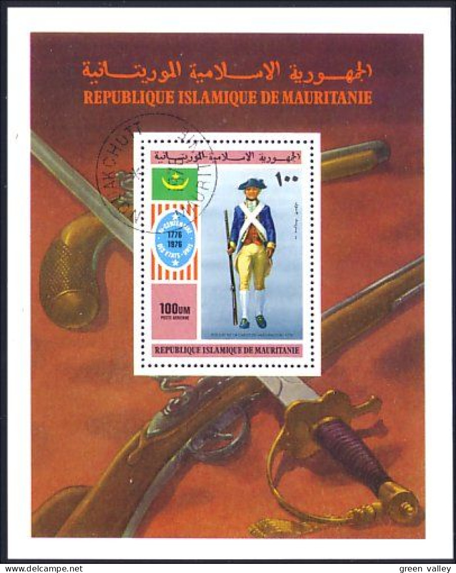 Mauritanie Bicentenaire Costume Armes Arms (A51-818a) - Unabhängigkeit USA