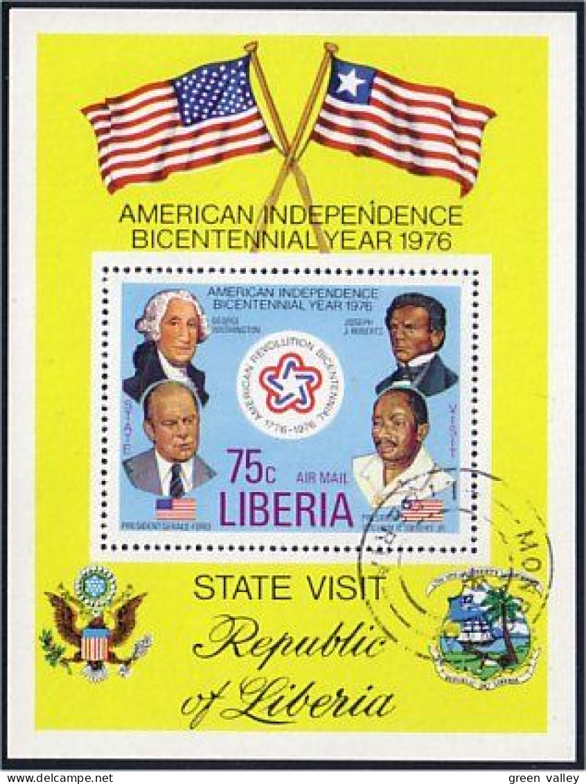 Liberia Bicentennaire (A51-807a) - Indipendenza Stati Uniti