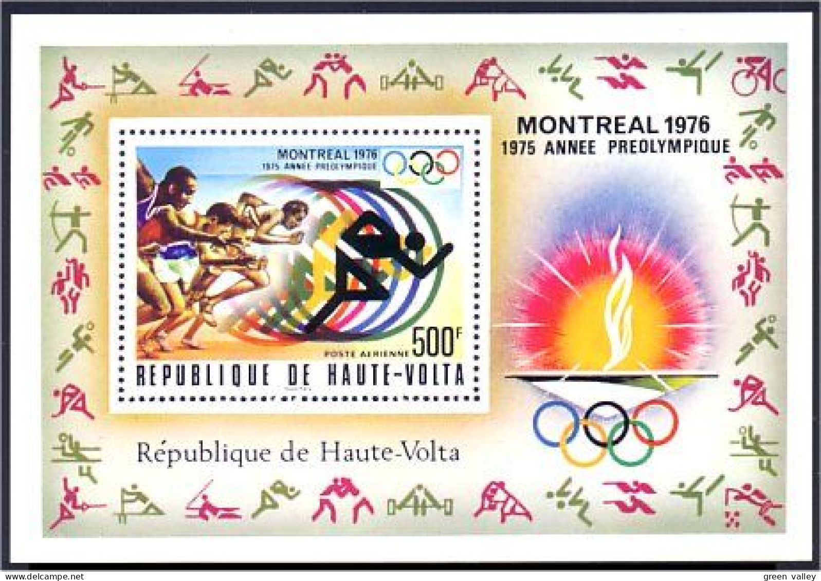 Haute-Volta Montreal 76 Running Athletisme MNH ** Neuf SC (A51-801b) - Ete 1976: Montréal