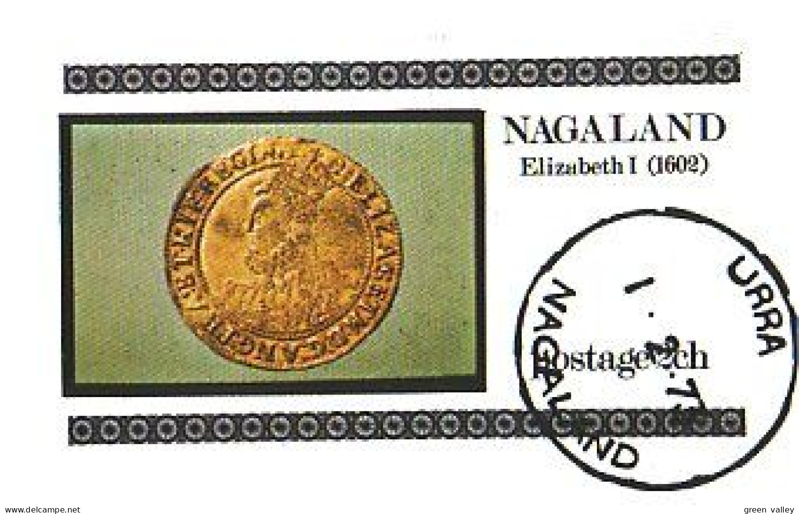 Nagaland Coin Monnaie (A51-604b) - Vignettes De Fantaisie