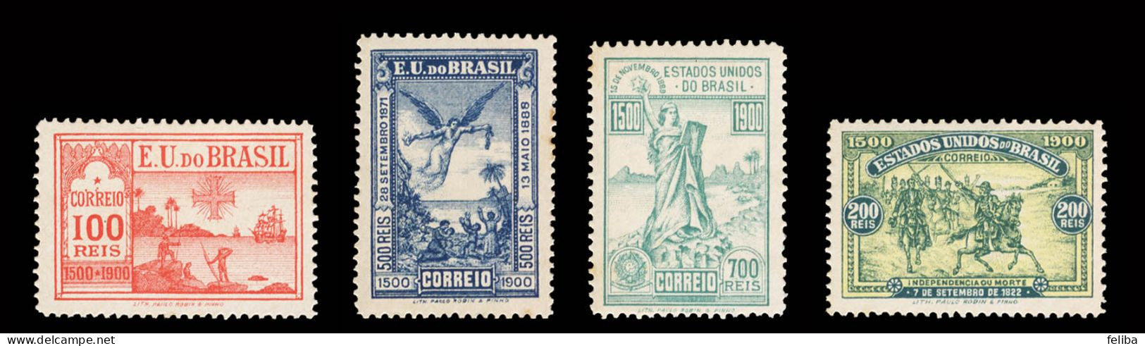 Brazil 1900 Unused - Unused Stamps