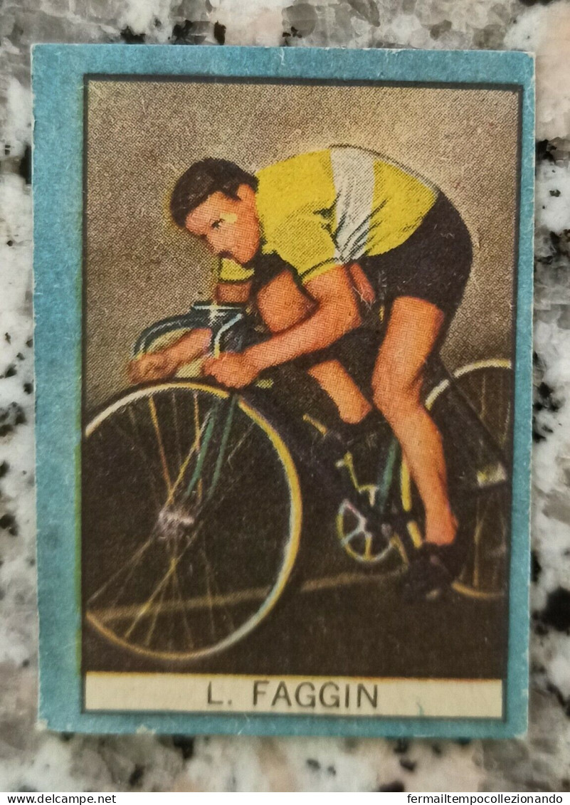 Bh Figurina Cartonata Nannina Cicogna Ciclismo Cycling Anni 50   L.faggin - Catálogos