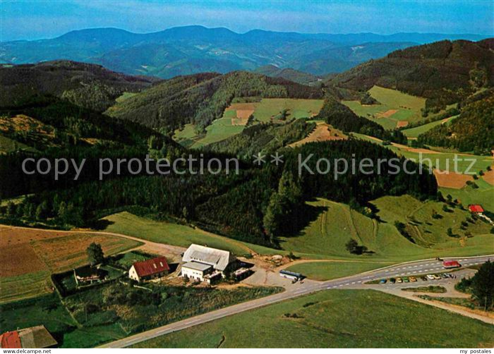 72831914 Oberprechtal Hoehengasthaus Pension Landwassereck Schwarzwald Fliegerau - Elzach