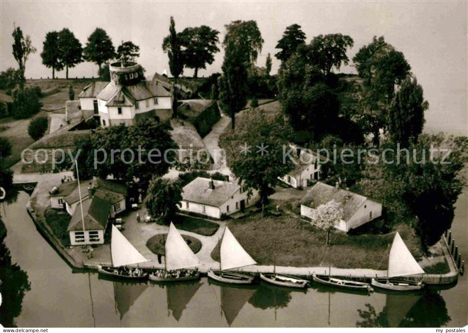 72831481 Steinhuder Meer Insel Wilhelmstein Fliegeraufnahme Blumenau - Steinhude