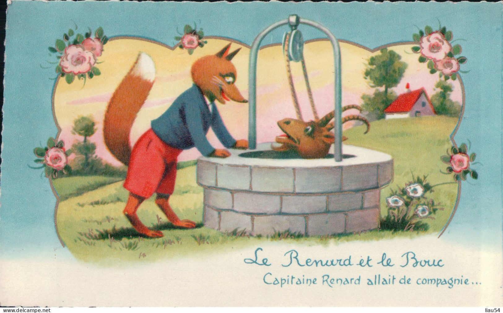 Le Renard Et Le Bouc - Fairy Tales, Popular Stories & Legends