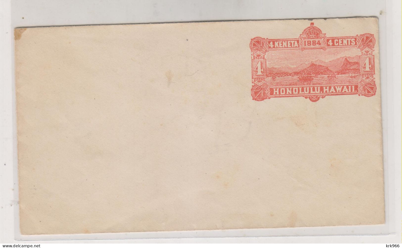 HAWAI Postal Stationery Unused - Hawaii