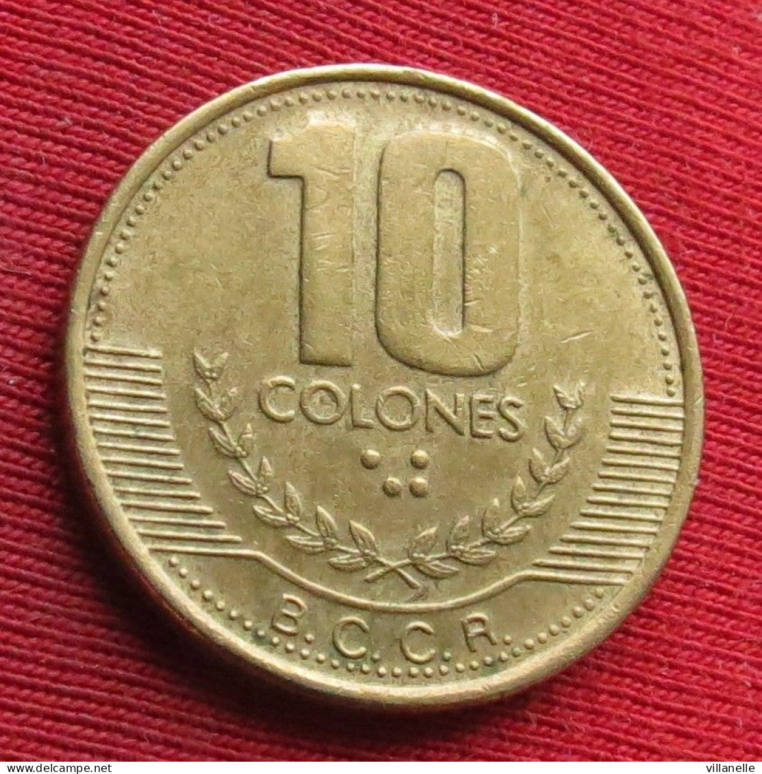 Costa Rica 10 Colones 1999 KM# 228a.2  Lt 995 *VT - Costa Rica