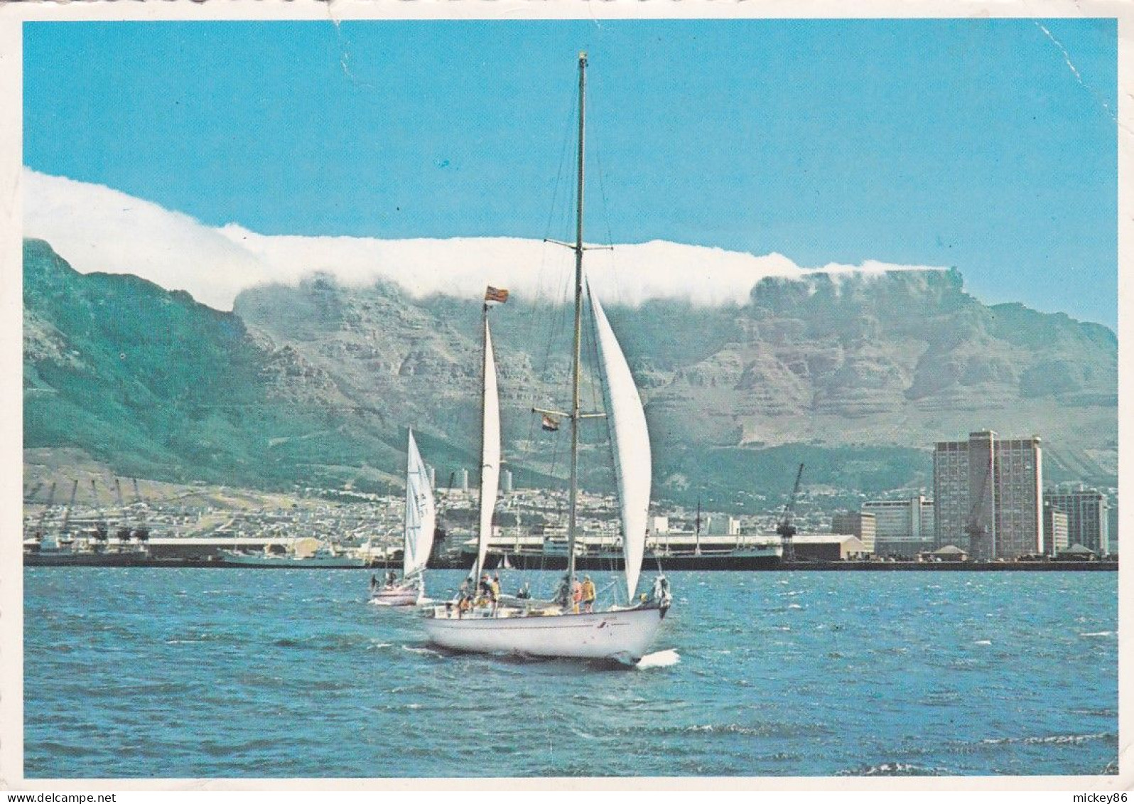 Afrique Du Sud --1976--LE CAP --Table Bay For Yachting ( Bateau) - South Africa