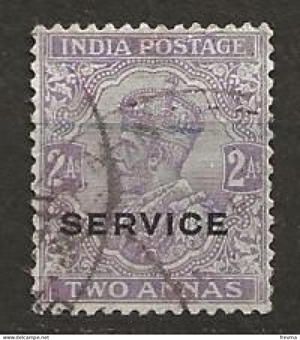 Timbre Inde Le Roi George V 1913 Yvt 57 - Timbres De Service