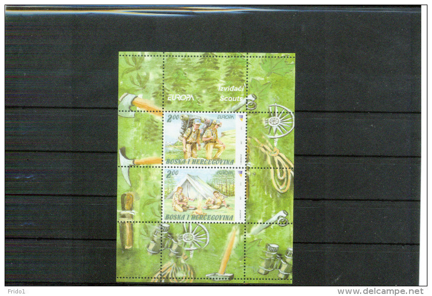 Bosnia&Herzegowina 2007 Europa Cept  Block Postfrisch / MNH - 2007