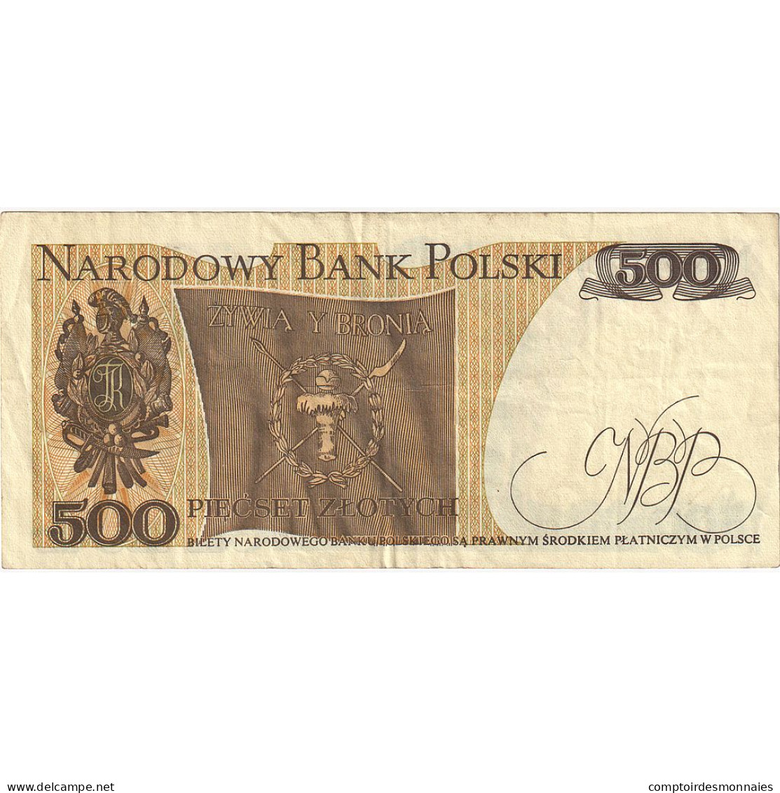 Pologne, 500 Zlotych, 1982-06-01, KM:145d, TTB - Poland