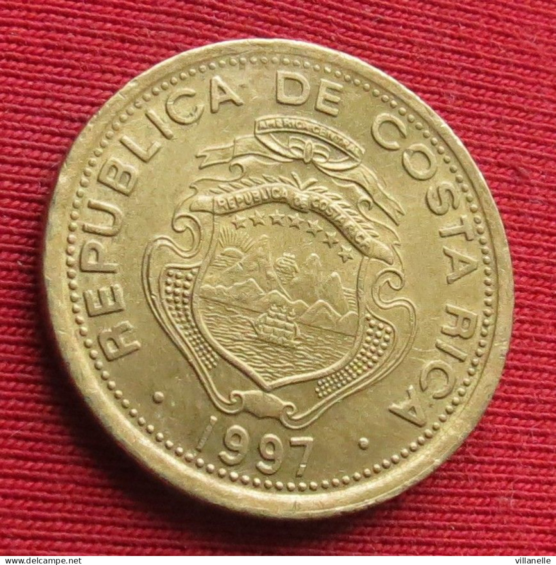 Costa Rica 10 Colones 1997 KM# 228a.1  Lt 1571 *VT - Costa Rica