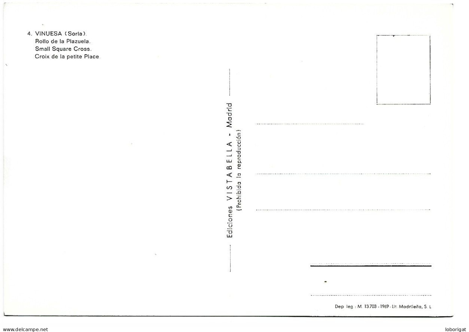 ROLLO DE LA PLAZUELA / SMALL SQUARE CROSS.- VINUESA - SORIA.- ( ESPAÑA ) - Soria