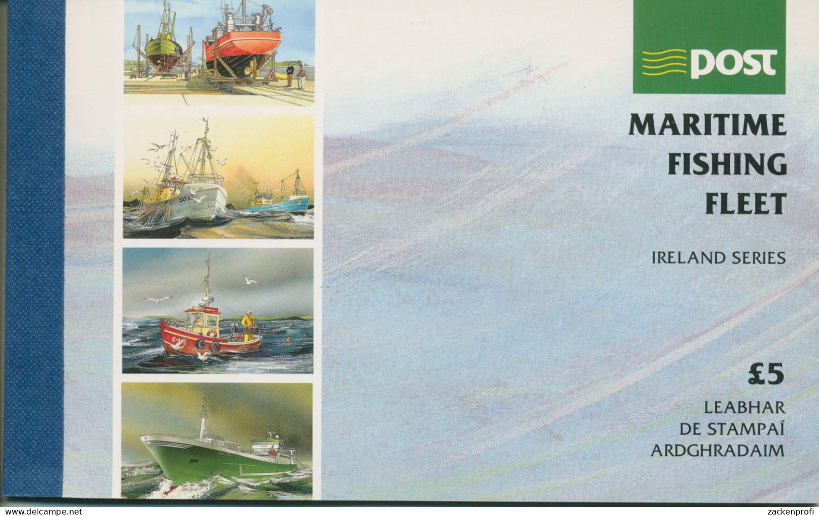 Irland 1991 Markenheftchen Fischerei Fischerboote MH 19 Postfrisch (C95409) - Markenheftchen