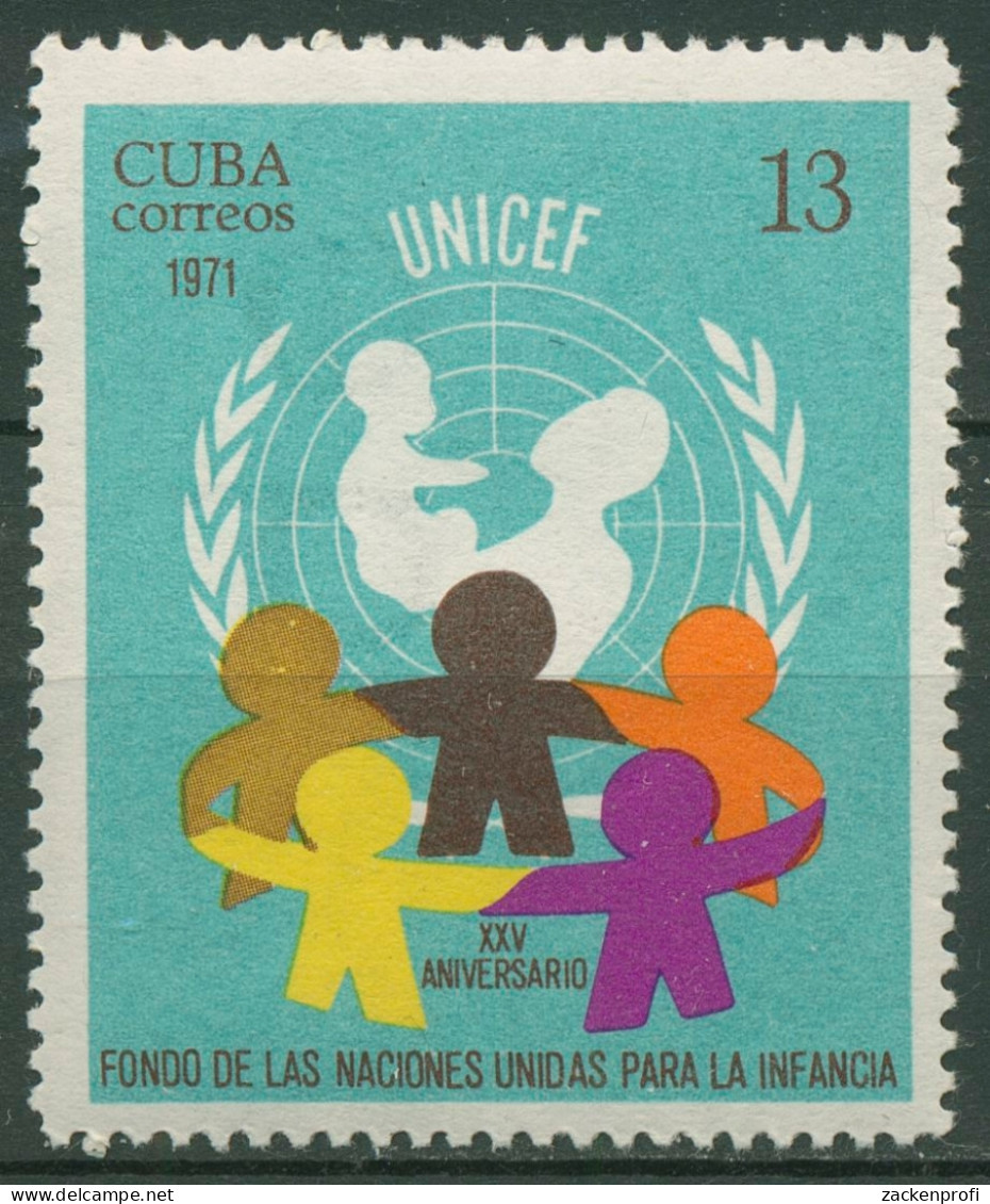Kuba 1971 Kinderhilfswerk UNICEF 1742 Postfrisch - Neufs
