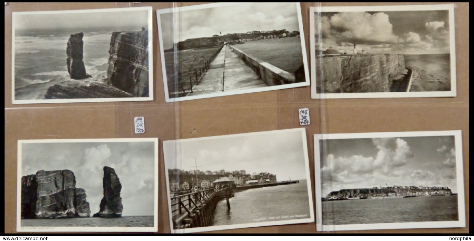 HELGOLAND 1930-38, 12 Verschiedene Gebrauchte Ansichtskarten, Dabei 2-mal Auf Hoher See... - Helgoland