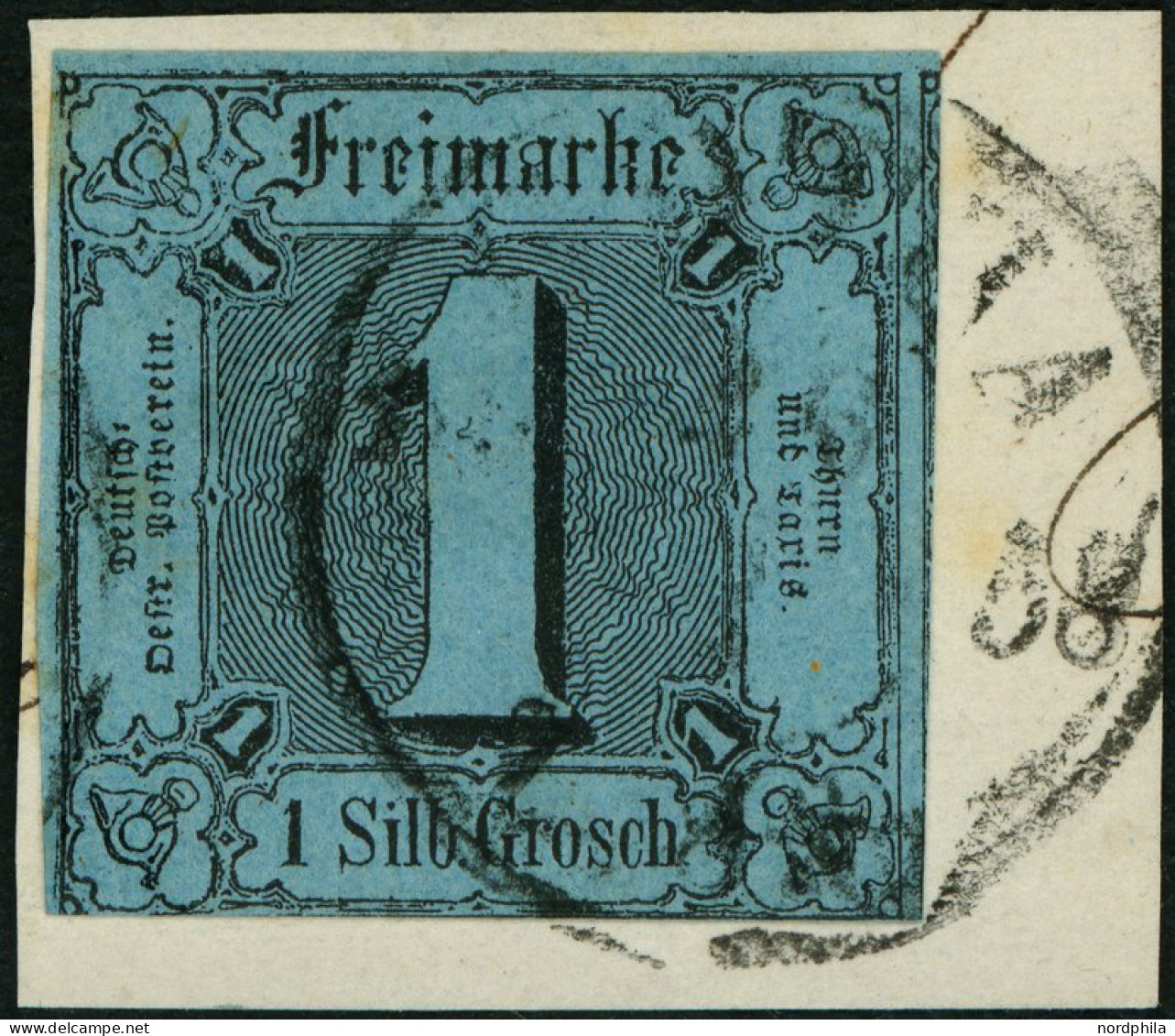 THURN Und TAXIS TT 11a BrfStk, Thurn Und Taxis 1858, Zweikreisstempel K2 GOTHA 26/2/1858 7-8V, Haferkamp Nr. 1 Vollständ - Sonstige & Ohne Zuordnung