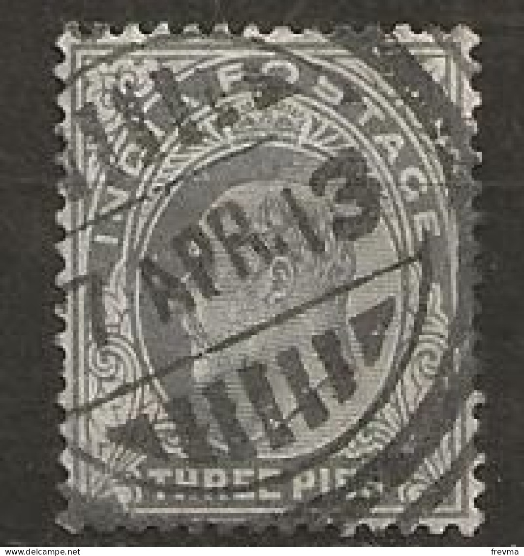 Timbre Inde Le Roi George VII 1913 - Dienstzegels