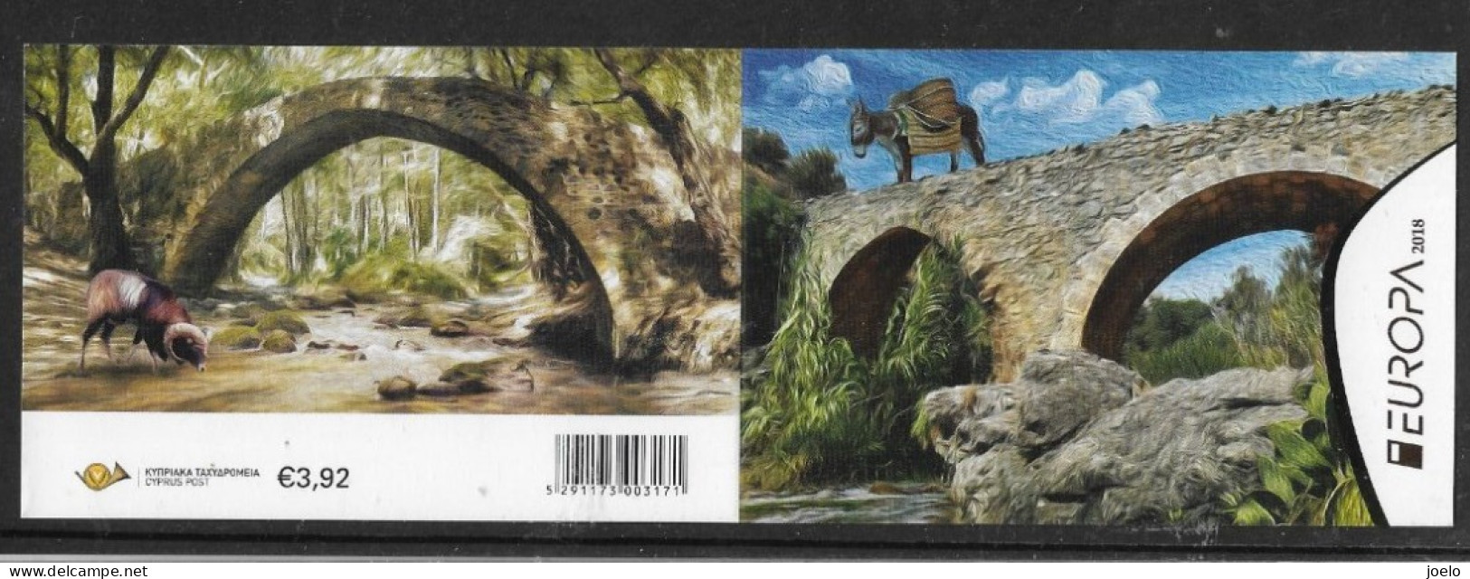 CYPRUS 2018 EUROPA BOOKLET MNH - 2018