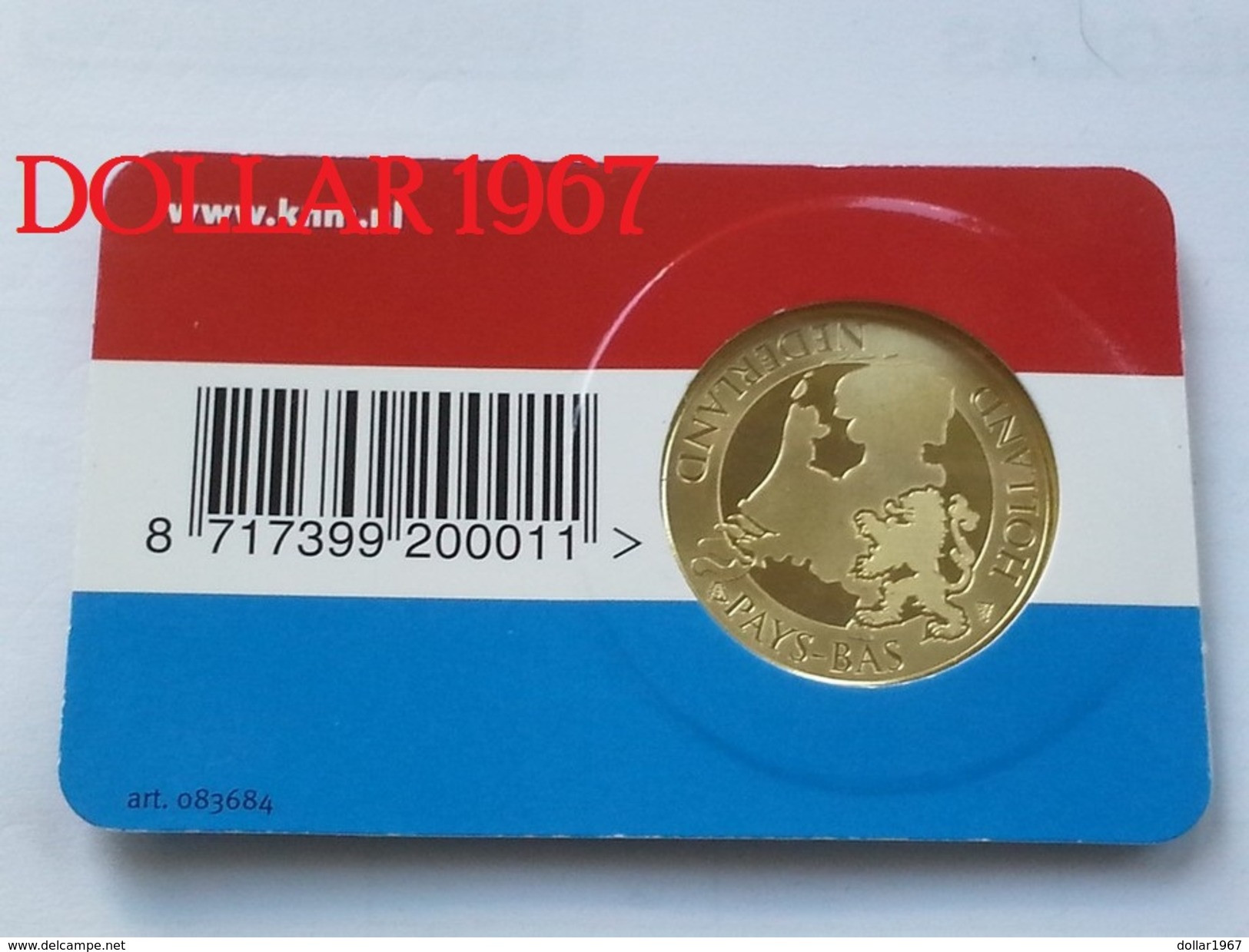 Collectors Coin - Coincard -THE NETHERLANDS &ndash; AMSTERDAM RIJKSMSEUM  - Pays-Bas - Souvenir-Medaille (elongated Coins)