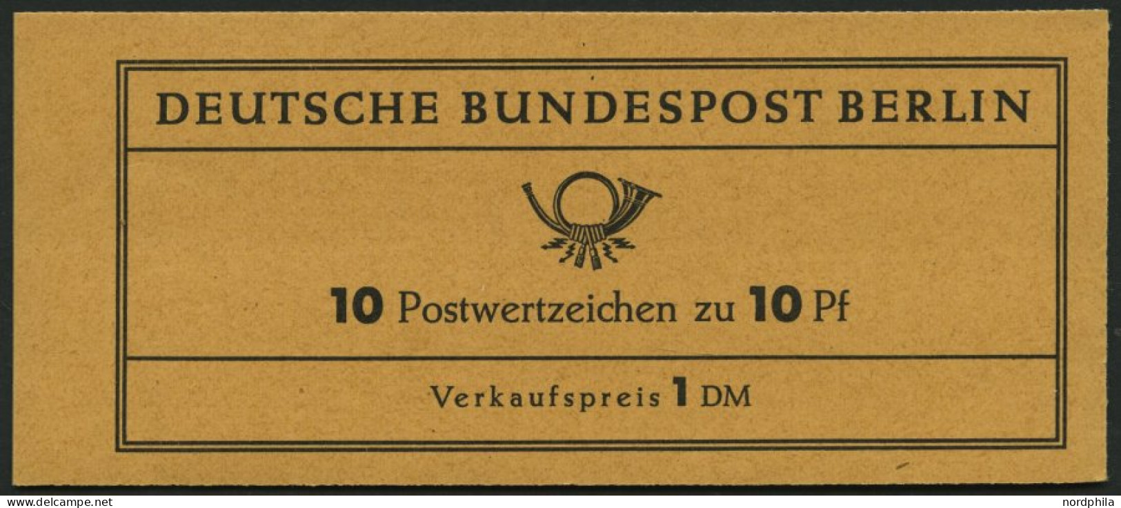 MARKENHEFTCHEN MH 3aRLVIIu2 , 1962, Markenheftchen Dürer, Reklame Paul Ondrusch, Pracht, Mi. 50.- - Se-Tenant