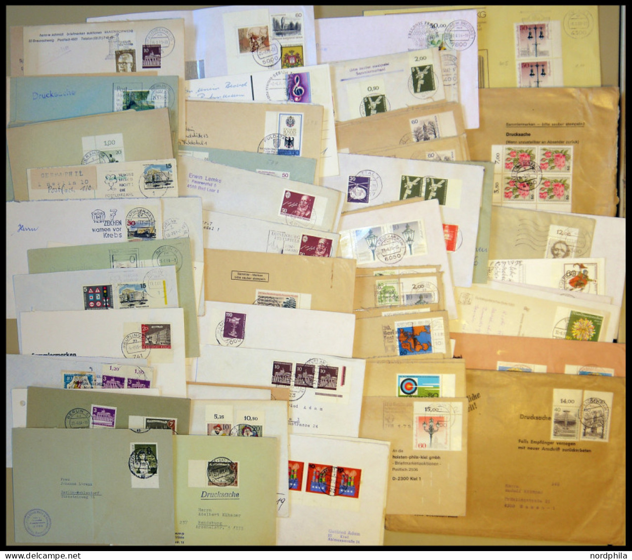 LOTS 1961-90, Kleine Partie Mit 75 Belegen, Feinst/Pracht - Andere & Zonder Classificatie