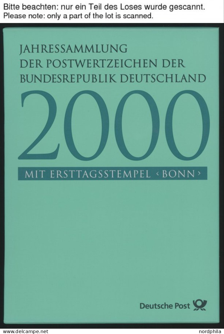 JAHRESSAMMLUNGEN Js 1-8 BrfStk, 1993-2001, 9 Verschiedene Jahressammlungen, Pracht, Mi. 1300.- - Sonstige & Ohne Zuordnung