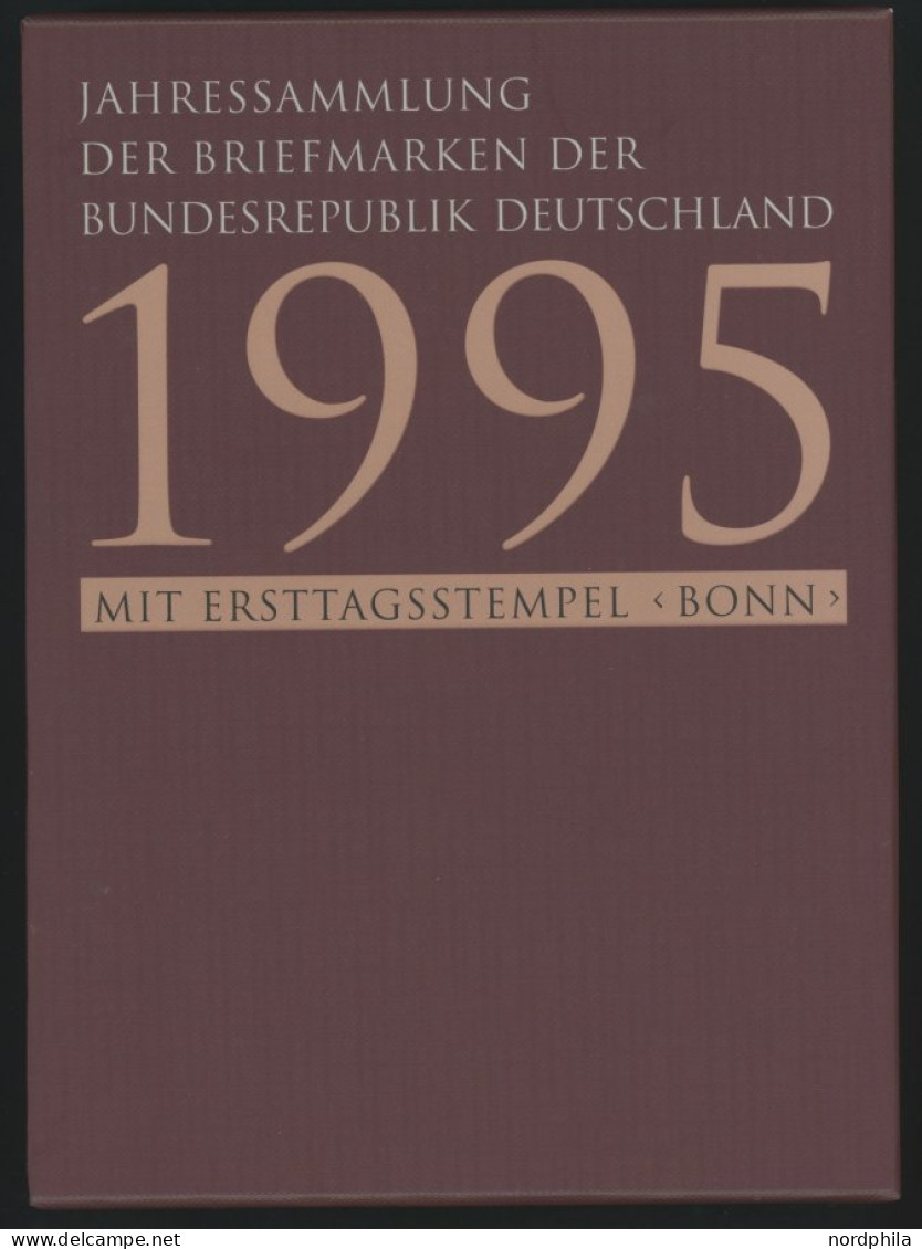 JAHRESSAMMLUNGEN Js 3 BrfStk, 1995, Jahressammlung, Pracht, Mi. 160.- - Andere & Zonder Classificatie