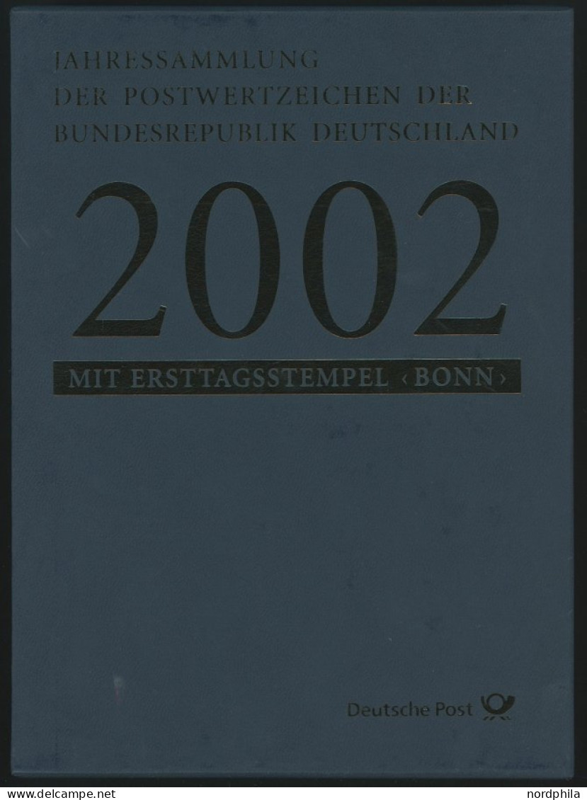 JAHRESSAMMLUNGEN Js 10 BrfStk, 2002, Jahressammlung, Pracht, Mi. 130.- - Andere & Zonder Classificatie