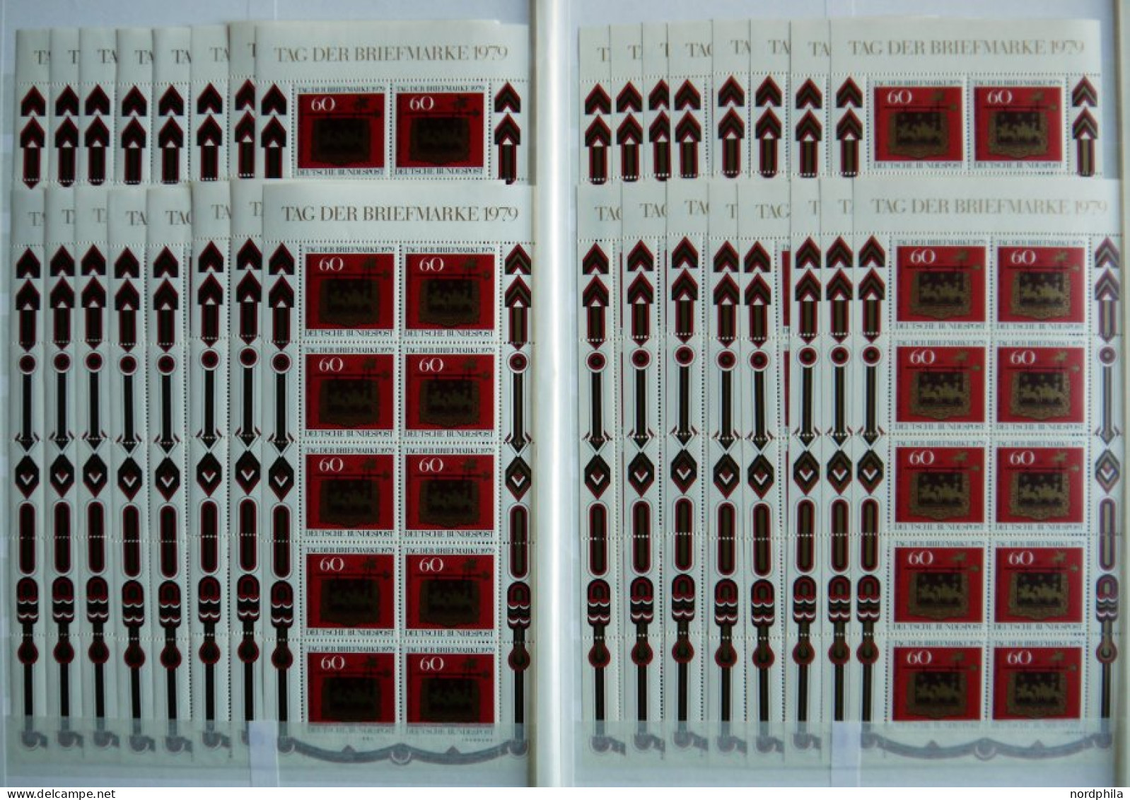 ENGROS 1023KB , 1979, Tag Der Briefmarke Im Kleinbogen, 70x, Postfrisch, Pracht, Mi. 980.- - Andere & Zonder Classificatie