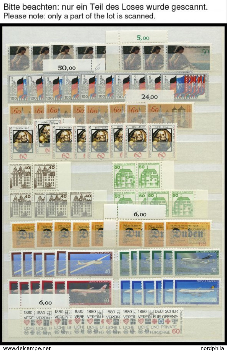 ENGROS 1033-1067 , 1980, In Den Hauptnummern 6-8x Kompletter Jahrgang Sauber Auf Einsteckseiten, Pracht - Used Stamps