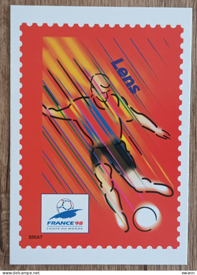 ENTIER POSTAL - COUPE DU MONDE DE FOOTBALL / LENS - 1998 - Neuf - Pseudo-entiers Officiels