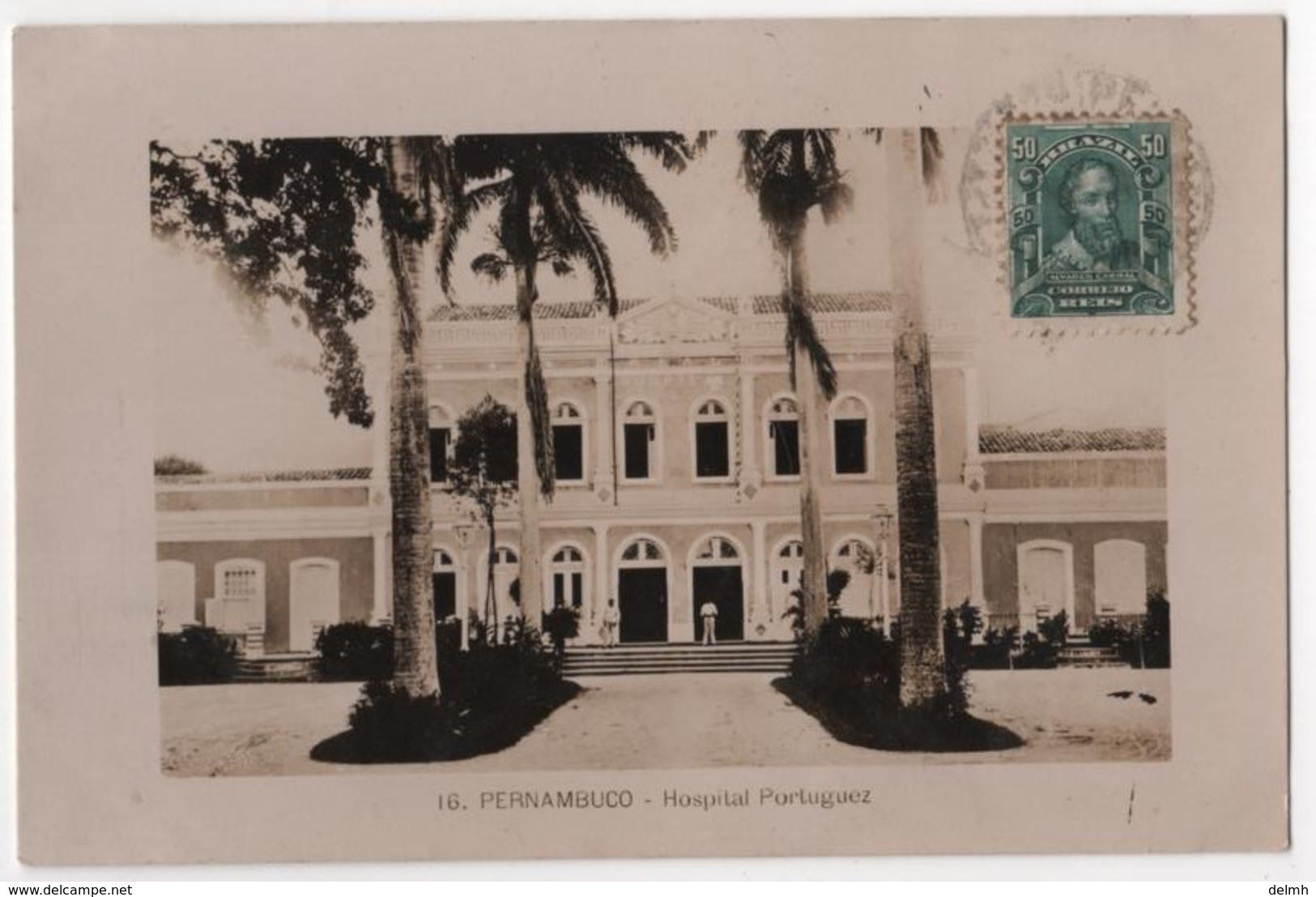 BRASIL Carte Photo Pernambuco RECIFE Hospital Portuguez - Recife