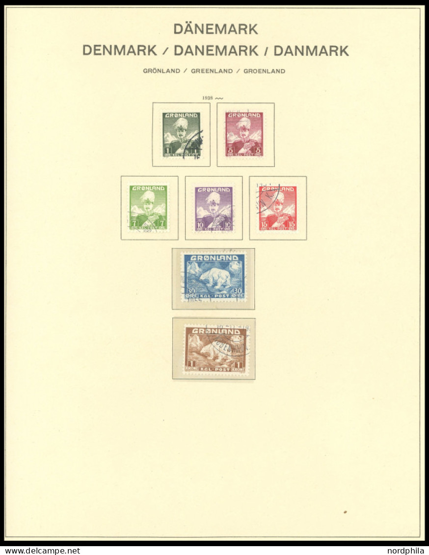 SAMMLUNGEN, LOTS o, 1882-1982, fast nur gestempelte Sammlung im Schaubek Album, mit vielen mittleren Ausgaben, meist Pra