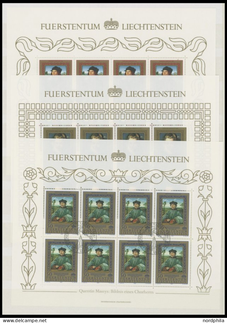 LOTS ,o,Brief , Dublettenpartie Liechtenstein Von 1969-88, Dabei Kleinbogen Und Einige FDC`s, Vieles Postfrisch Und Gest - Sammlungen